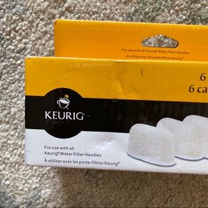 Keurig Kitchen - NEW 6 pack keurig filters Keurig Kitchen - NEW 6 pack keurig filters